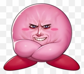 Derek Hetrick Art - Geese Kirby Emoji,Weasel Emoji