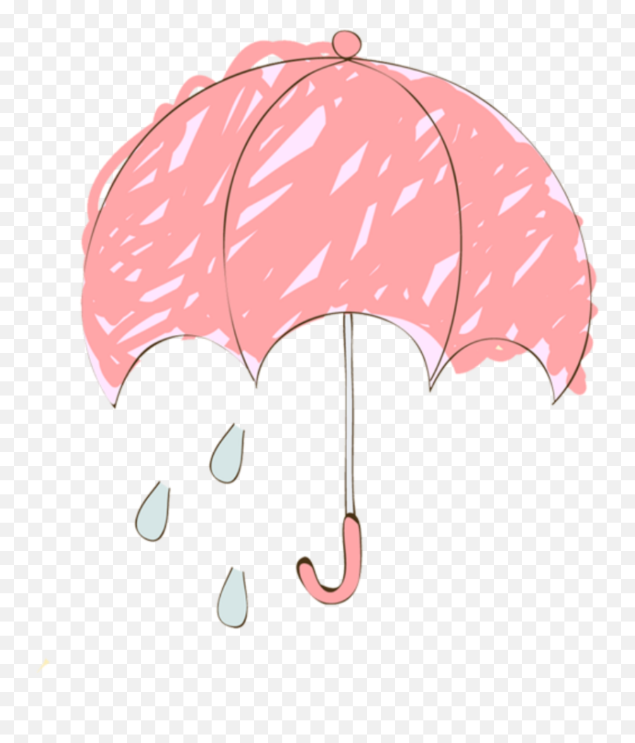 Ftestickers Clipart Umbrella Rain Emoji,10 Umbrella Rain Emoji