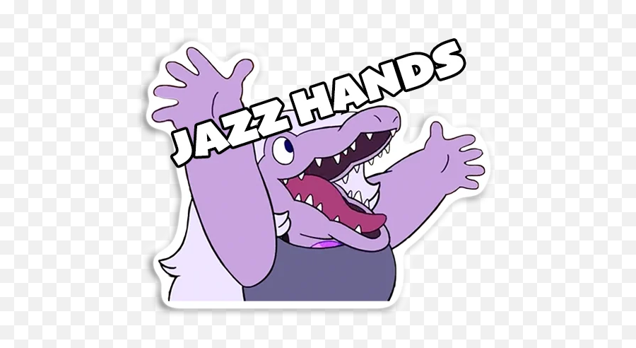 Steven Universe Stickers For Telegram - Clip Art Emoji,Jazz Hands Emoji