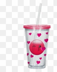 Valentines Day Emoji Tumbler -