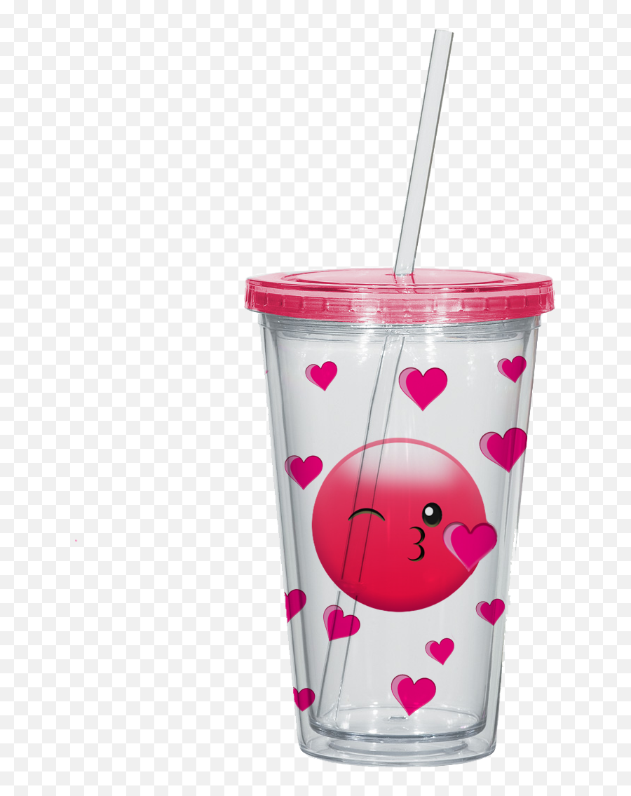 Valentines Day Emoji Tumbler - Tumbler,Valentines Day Emoji