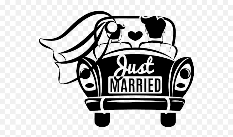 Married Cggg - Just Married Car Png Emoji,Married Emoji