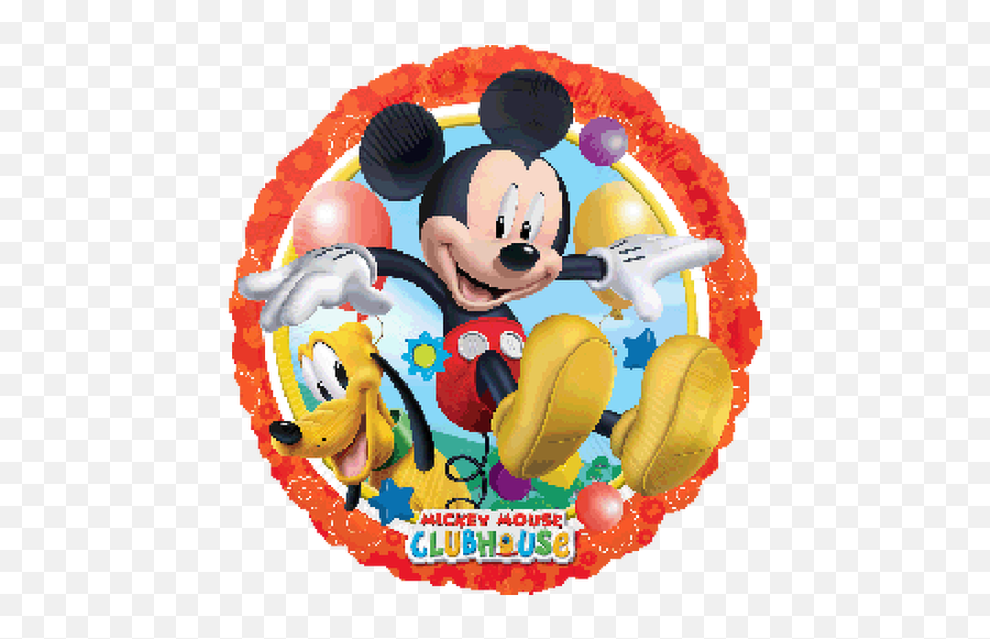 Mickey Mouse Emoji Foil Round Balloon 45cm - Affordable Mickey Mouse Round,Lumberjack Emoji