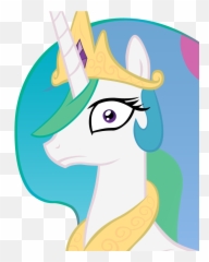 Shocked Smiley Faces - Princess Celestia Transparent Meme Emoji
