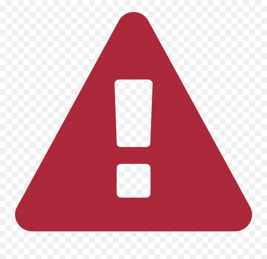 Caution Clipart Red Alert Caution Red Alert Transparent - Fa Exclamation Triangle Red Emoji,Red Alert Emoji