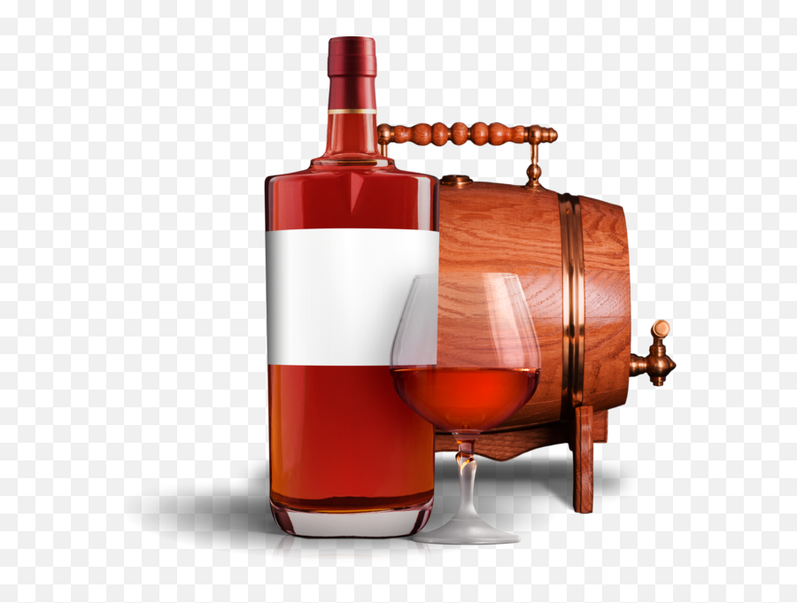 Cognac Whisky Bottle Psd Official Psds - Alcoholic Beverage Emoji,Whisky Emoji