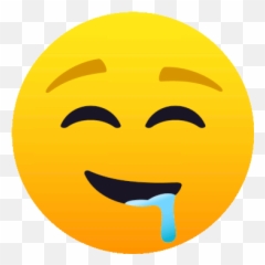 Drooling Face Joypixels Gif - Angry Emoji Vector