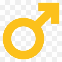 Male Sign Emoji Clipart - Dot