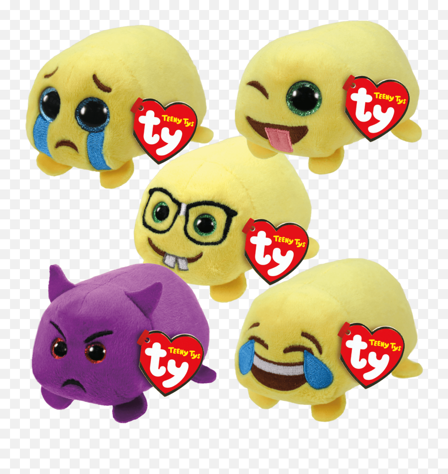 Emoji Teeny Ty Bundle - Beanie Baby,Emoji Toys
