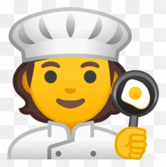 Cook Emoji Clipart Free Download Transparent Png Creazilla - Emoji Cuisinier,Cannon Emoji
