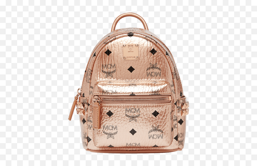 Mcm Stark Bebe Boo Backpack In Visetos - Mcm X Mini Bebe Boo Backpack Emoji,Emoji Backpacks