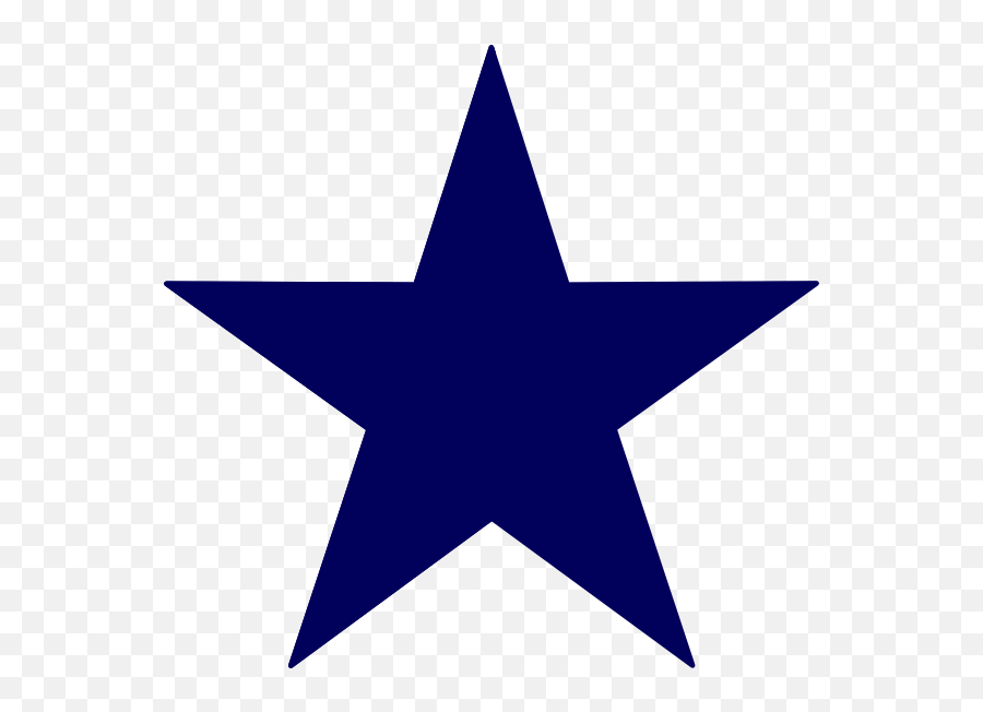 Shell Clipart Blue Star Shell Blue - Navy Blue Star Vector Emoji,Blue Star Emoji