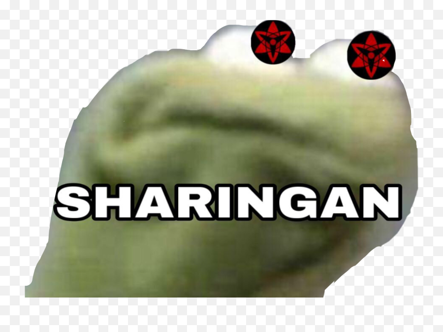 Kermitnarutosharinganmemes Sticker By Chicken Nuggets - Language Emoji,Sharingan Emoji