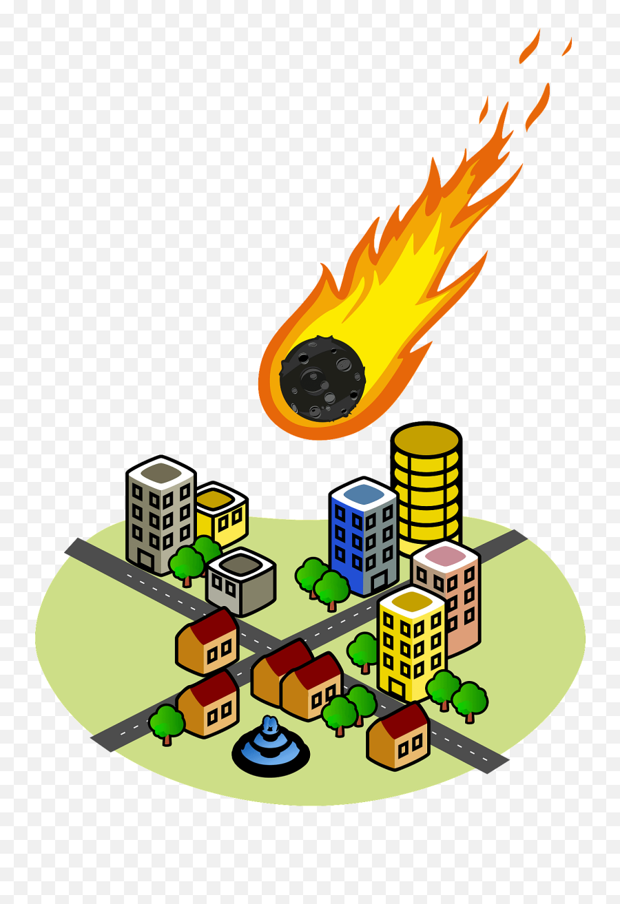 Asteroid And The City Clipart Free Download Transparent - Earthquake Darwring Emoji,Earthquake Emoji
