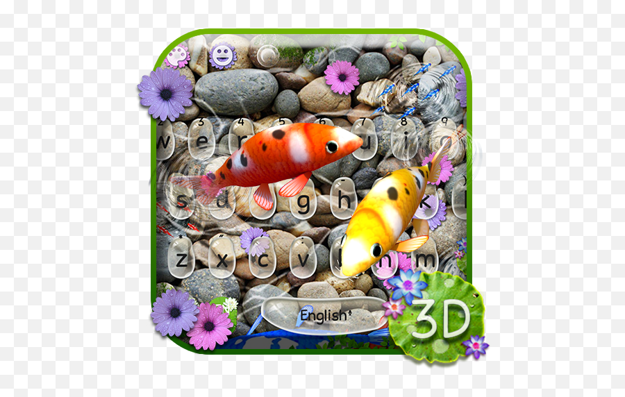 Download Live Koi Fish Keyboard On Pc U0026 Mac With Appkiwi Apk - Goldfish Emoji,Emoji Keyboard For Galaxy S6