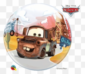 Lighting Mcqueen Mater Bubble Balloon - Balloons Car Lightning Emoji