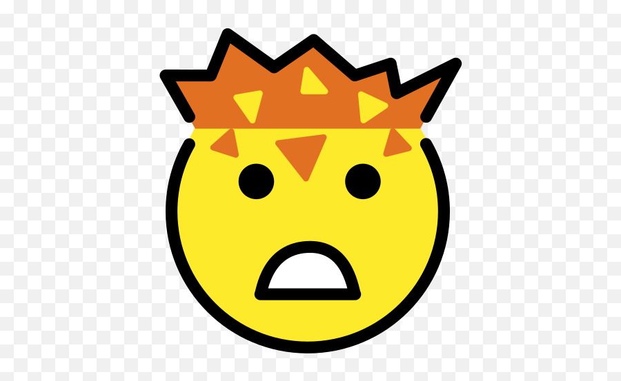 Shocked Face With Exploding Head - Smiley Emoji,Shocked Emoji