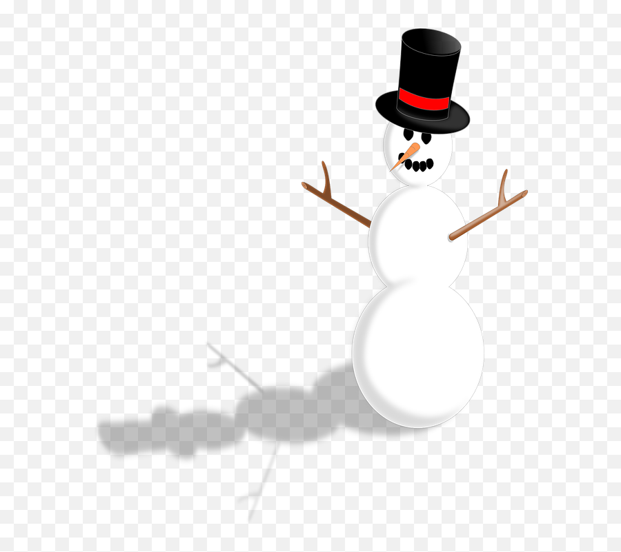 Free Snowman Winter Vectors - Snowman Stock Emoji,Snowflake Emoji