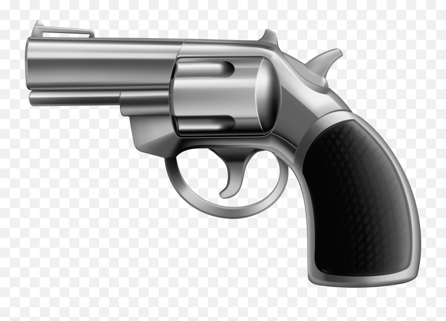 Firearm Pistol Handgun Clip Art Emoji,Pistol Emoji