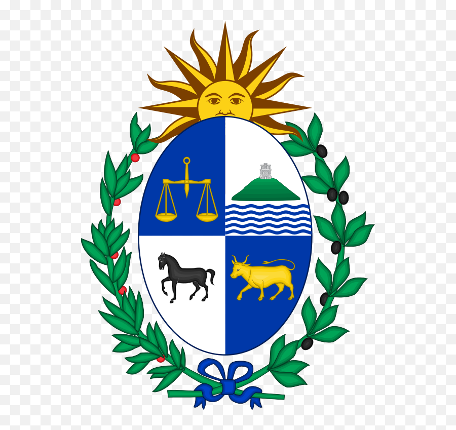 Coat Of Arms Of Uruguay - Escudo Nacional De Uruguay Emoji,Uruguay Flag Emoji