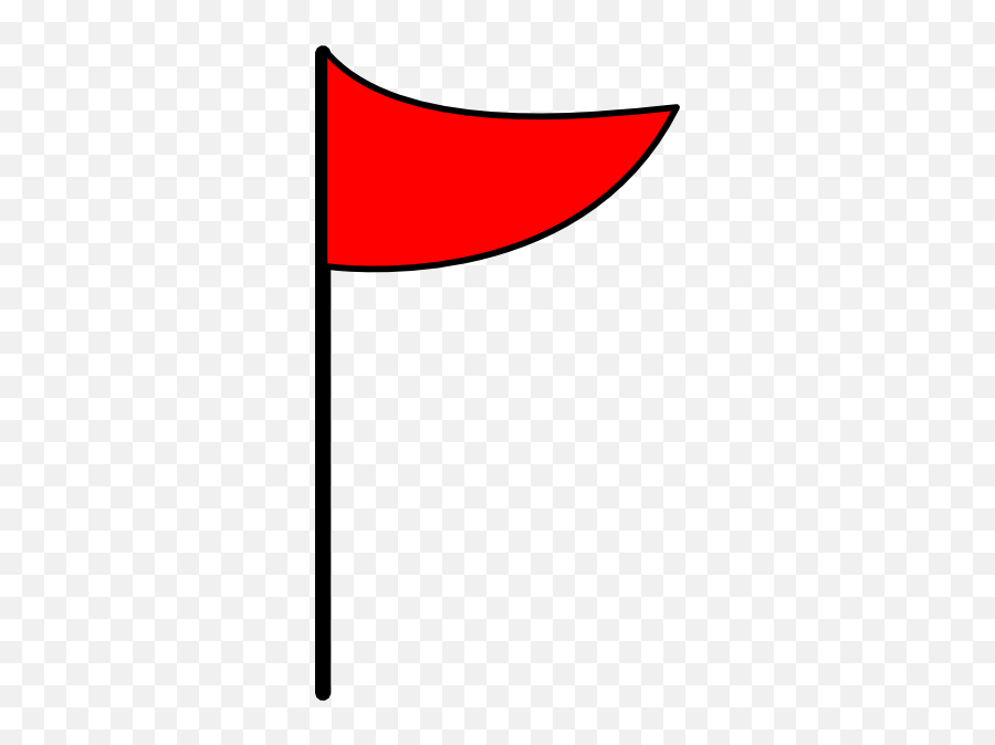 Golf Flag Clip Art Black And White Free Clipart - Red Golf Flag Clipart Emoji,Spain Flag Emoji