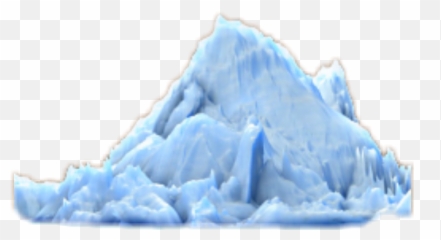 Ice - Iceberg Emoji,Iceberg Emoji