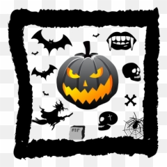 Halloween Frame Live Wallpaper Emoji,Mr Hankey Emoji