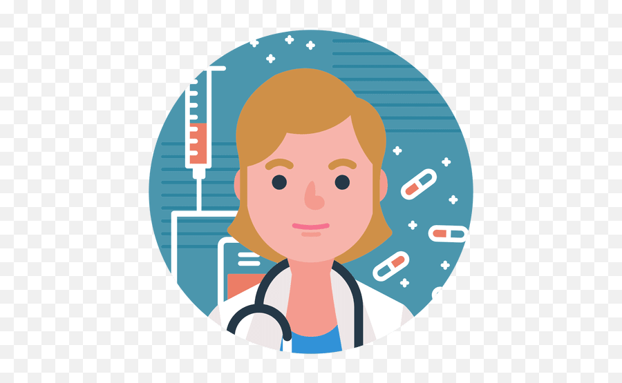 Animation Vector Doctor Transparent - Doctor Vector Png Icon Emoji,Female Doctor Emoji