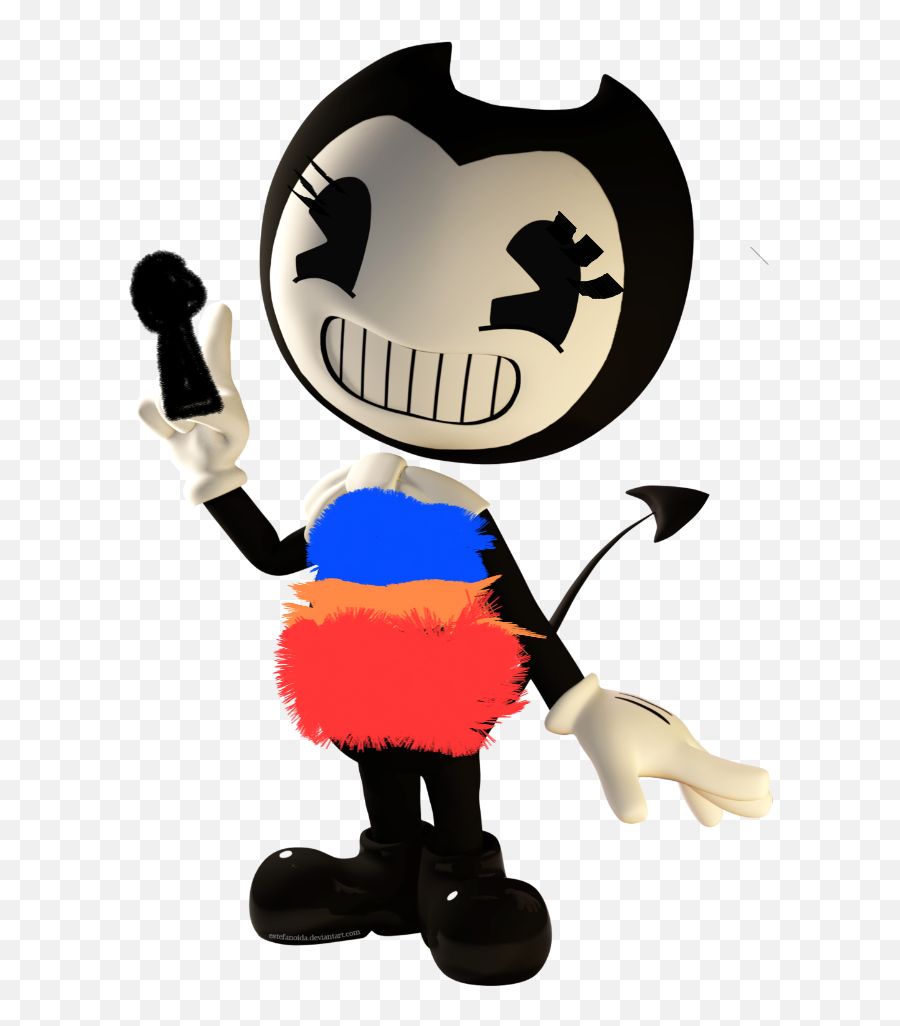 Friendly Demon Bendy Cool Clipart - Bendy And The Ink Machine Emoji,Dora Emoji