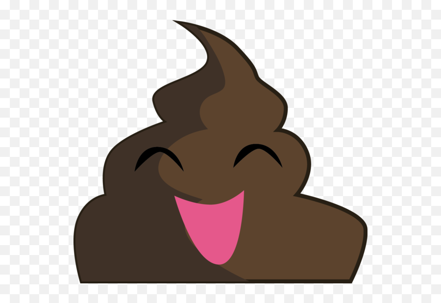 Happy Poop Feces Pile Of Poo Emoji Clip - Poo Png,Happy Dog Emoji