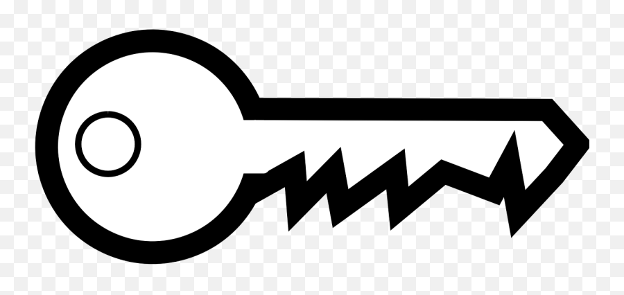 Key Car Lock Open House - Key Black And White Emoji,Man Piano Keys Emoji