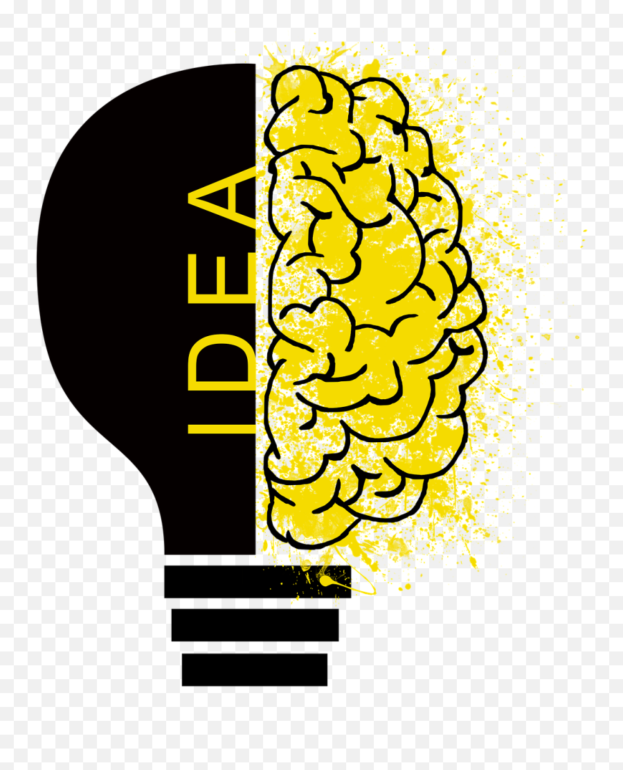 Brain Mind Psychology Idea Hearts - Psychology Png Emoji,Sun Light Bulb Hand Emoji