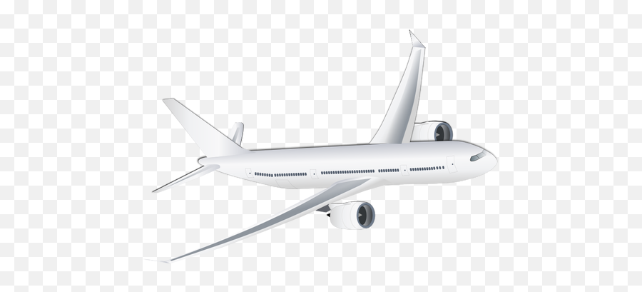 Passenger Plane Vector Image - Aeroplane Figure Emoji,Plane Paper Emoji