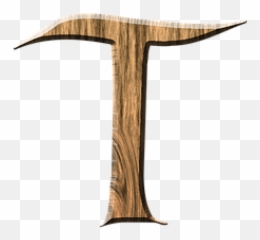 Wooden T Letter - Melee Weapon Emoji