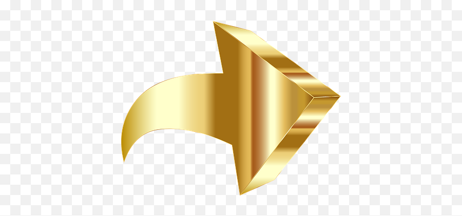 Free Pointer Arrow Vectors - Gold Arrow Png Emoji,Clock Arrow Finger Emoji
