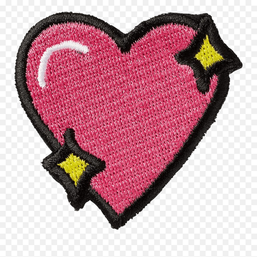 Sparkle Heart Png Picture - Heart Patch Png Emoji,Sparkly Heart Emoji