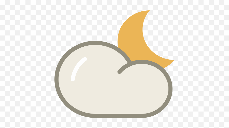 Moon Period Icon Lovely Weather 2 Iconset Custom Icon Design - Clima En La Noche Emoji,Half Moon Emoji