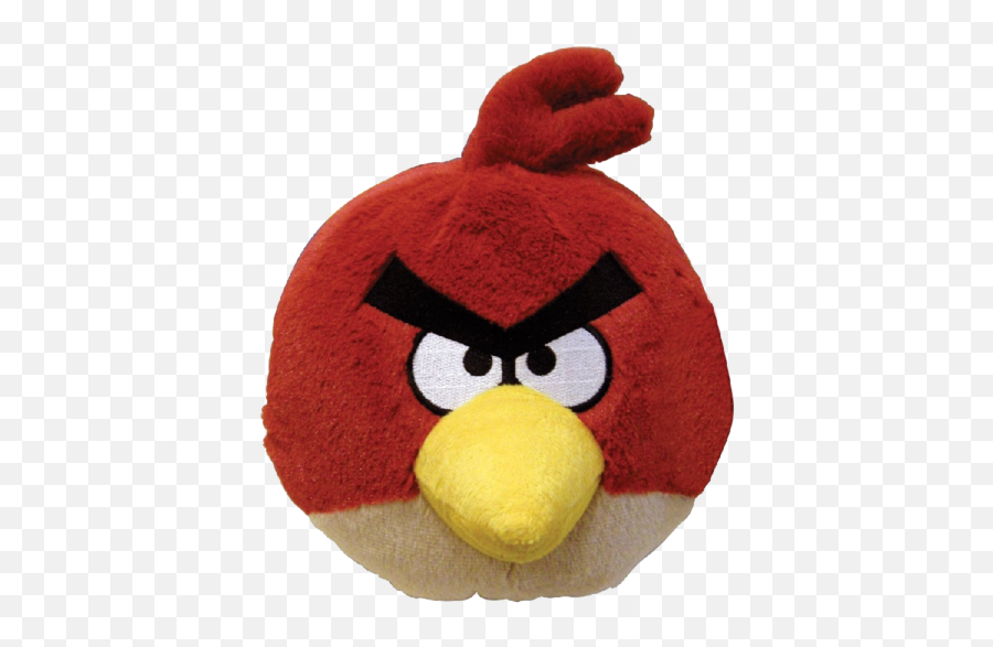 Download Hd Angry Birds Plush 5 Inch - Angry Birds Plush Angry Birds Red Bird Plush Emoji,Emoji Plush Toys