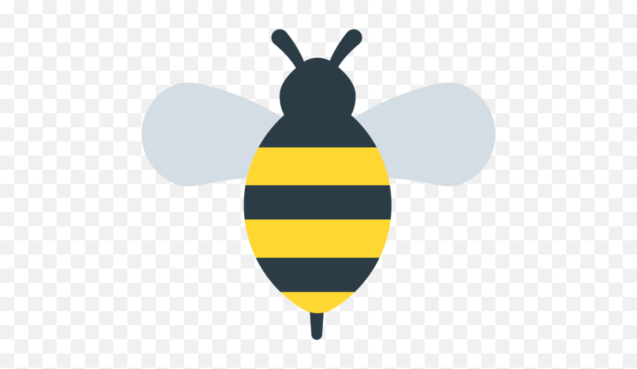 Bee Emoji Transparent Png Clipart Free Download - Emoji Abeille,Moth Emoji