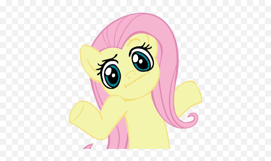 Ask Fluttershed - Ask A Pony Mlp Forums Pony Shrug Emoji,Shrug Girl Emoji