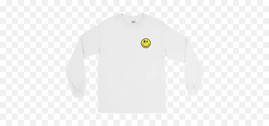 6 Star Smiley Long Sleeve T - Shirt U2013 6 Star Oil Eaters Emoji,Emoticon T Shirt