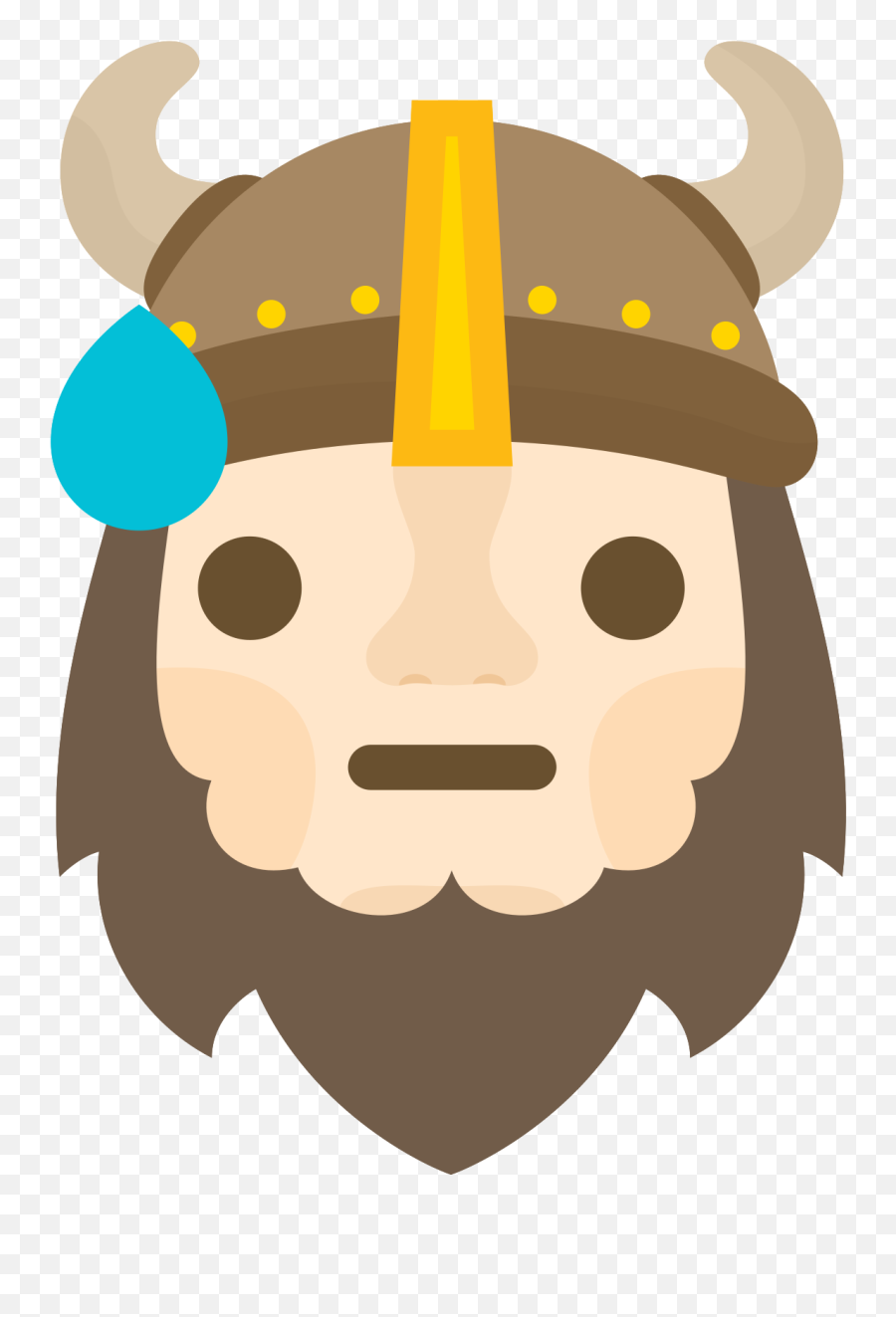 Free Emoji Viking Sweat Png With Transparent Background - Portable Network Graphics,Sweat Emoji