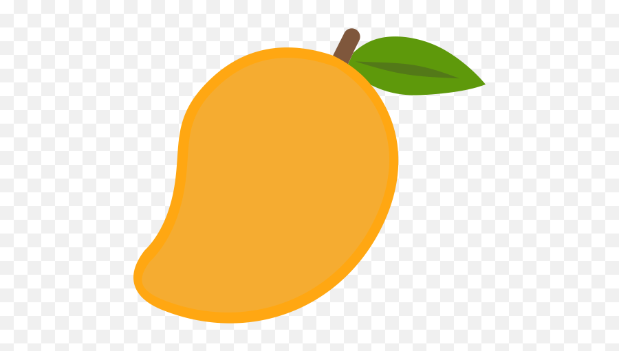 Mango Fruit Icon Png And Svg Vector - Fresh Emoji,Mango Emoji