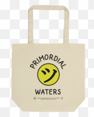 No Thank Eco Tote Bag - Happy Emoji