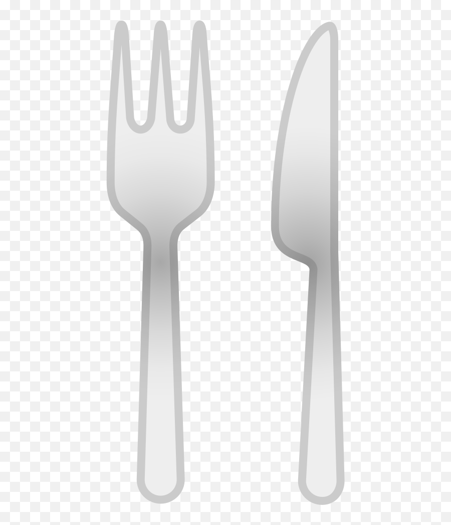 Fork And Knife Icon - Emoji Tenedor Y Cuchillo,Knife Emoji Transparent