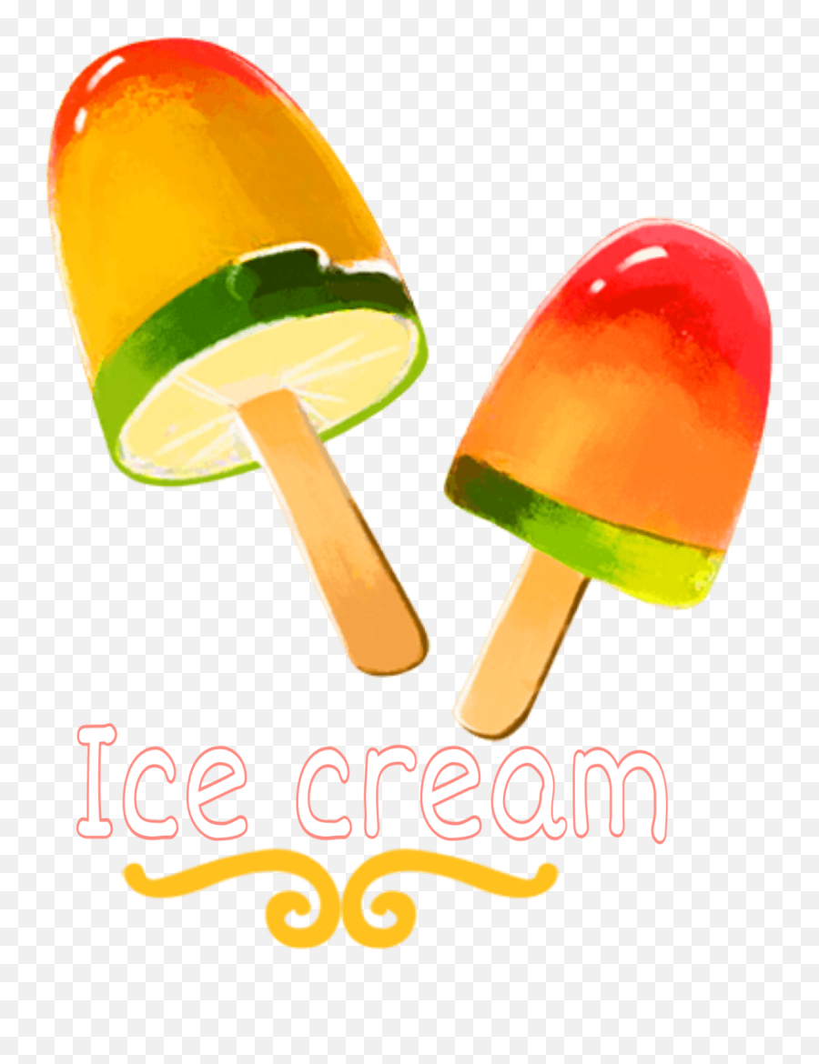 Icecream Juce Candy Summer Sticker - Language Emoji,Emoji Candy Table