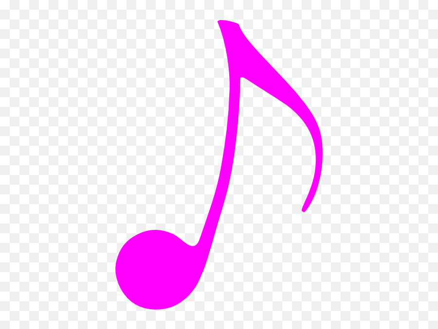 Pink Musical Notes - Music Note Clipart Pink Emoji,Emoji Music Notes