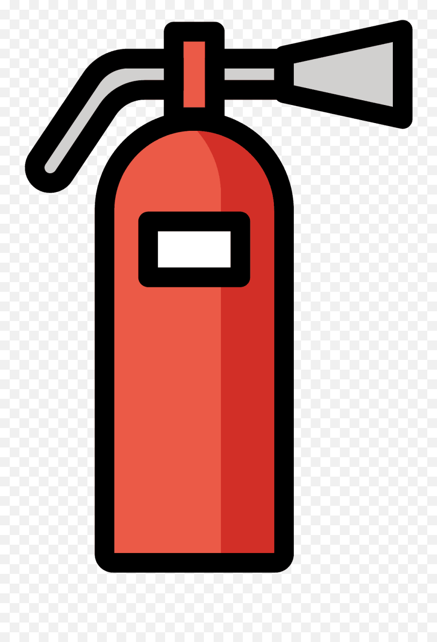 Fire Extinguisher Emoji Clipart - Dibujo De Un Extintor,Is There A Toothbrush Emoji