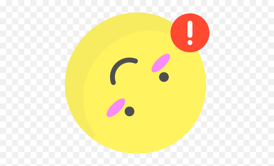 Inverted Happy Smile Face Emoji Emoticon Free Icon Of - Dot,Purple Face Emoji
