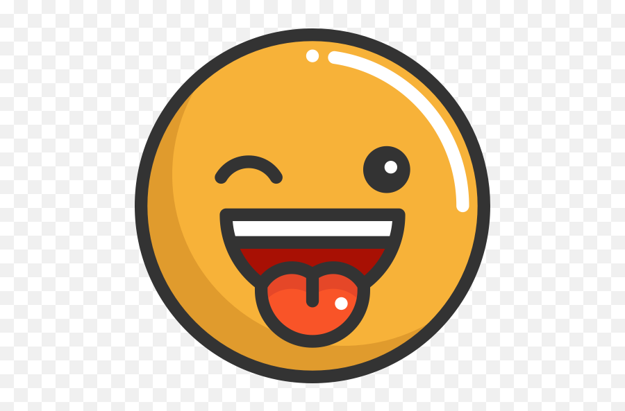 The Best Free Winking Icon Images - Emoticon Emoji,Flirty Emoji